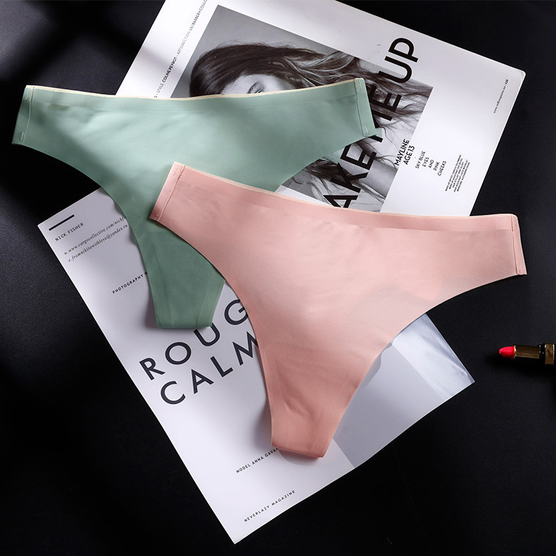 Available Stock Items Low Price Quick Dry New Underwear Womens Sexy brief thonge Lingerie seamless Panties Ladies