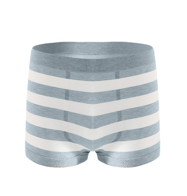 Custom logo breathable organic cotton male sexy men's trunks underwear mens boxer briefs