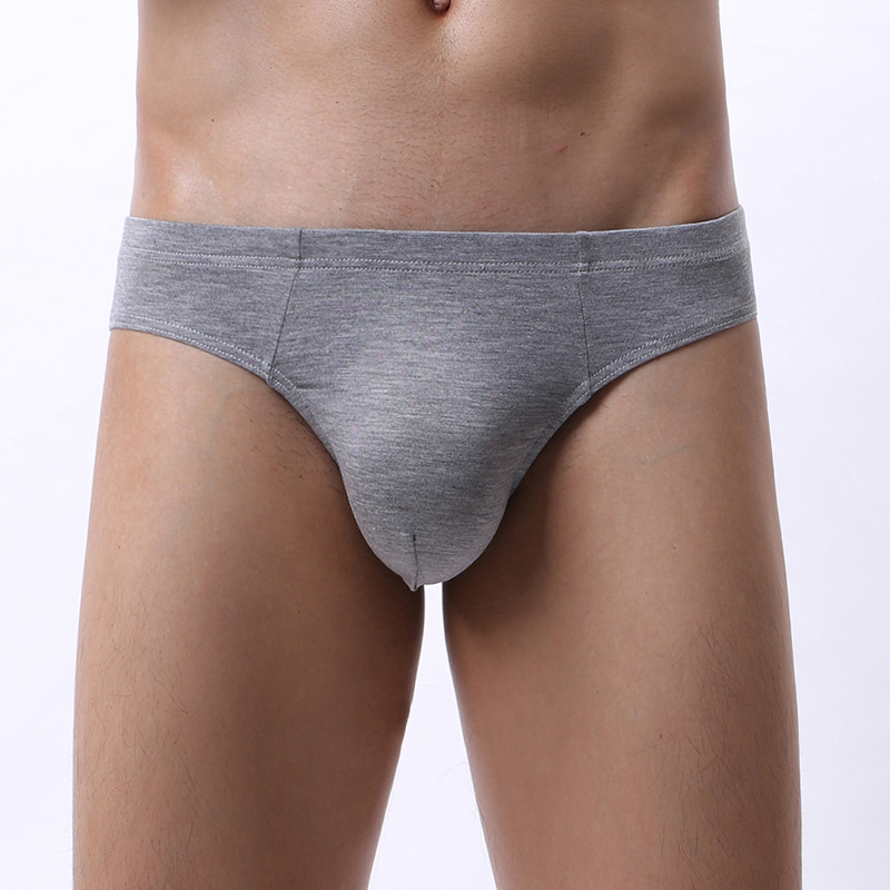 Custom Mens bamboo fiber Panties For Male Man Sexy Underware G String Gay pants Mens Thong Underwear