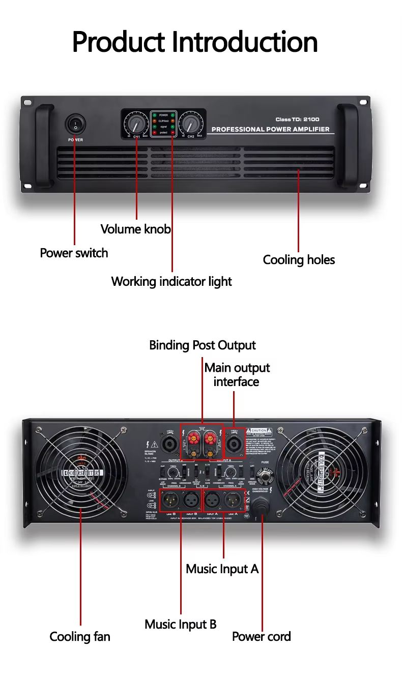 power amplifier Leistungsverstärker