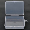 Empty Plastic Organizer Box 8.9x6.4x2.7cm