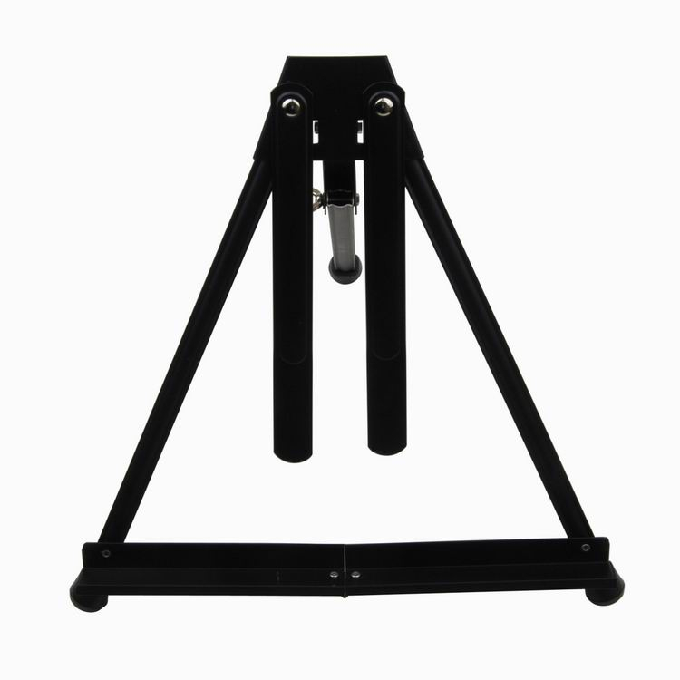 Aluminium Tabletop Easel Bottom Width 34cm Leg Length 40cm Black Color