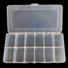 12 Grid Plastic Organizer Box 26.3x12.6x4.6cm