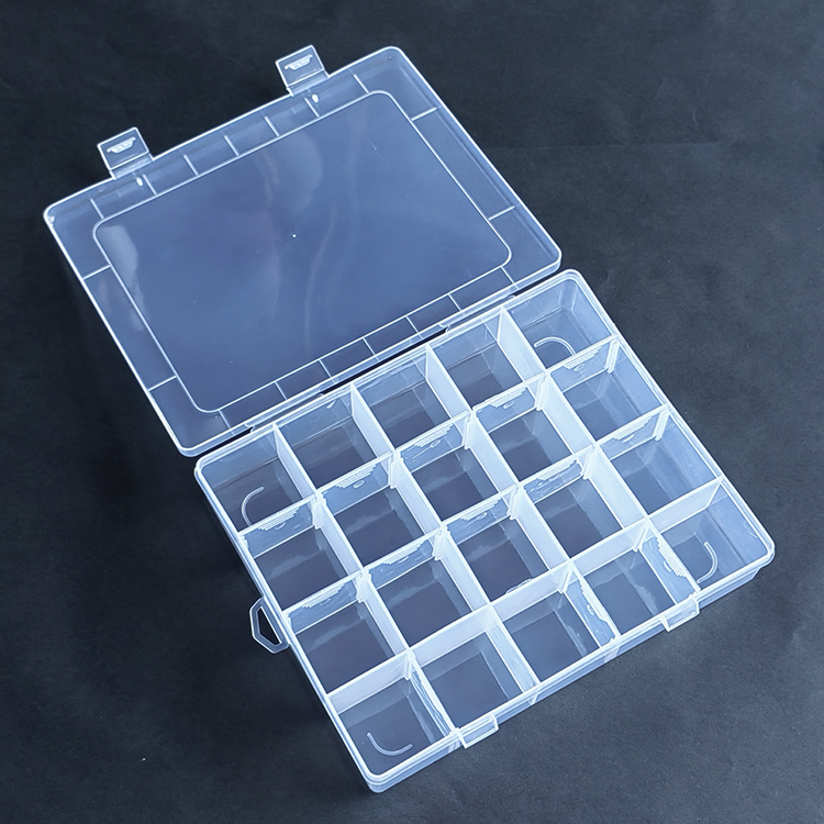 20 Grid Plastic Organizer Box 221x17x4cm