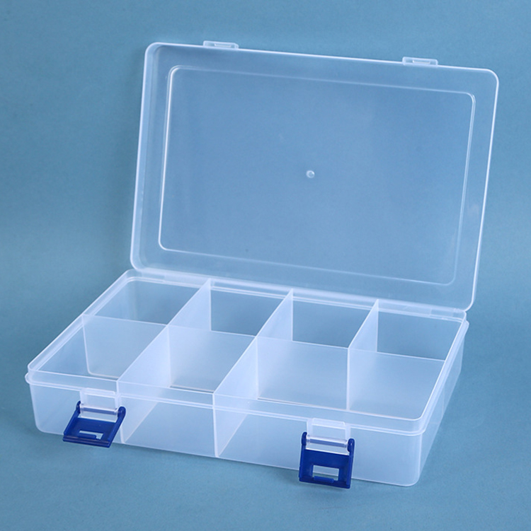 7 Grids Plastic Organizer Box 21.1x14x4.5cm