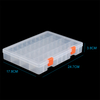 36 Grids Plastic Organizer Box 24.7x17.8x3.8cm