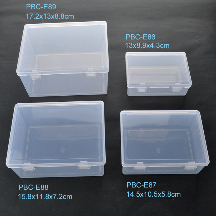 Empty Plastic Organizer Box 13x8.9x4.3cm