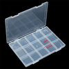 15 Grids Plastic Organizer Box 28x18.8x2.2cm