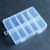 10 Grids Plastic Organizer Box 13.5x10.5x3cm