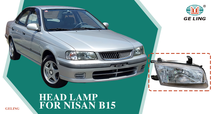 Head Lamp For Nissan Sunny B15 Lampada frontale per Nissan Sunny B15