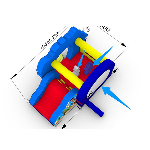 Toy Story Theme Inflatable Bouncer Castle for Event Hire Oyuncak Hikayesi Temalı Etkinlik Kiralama için Şişme Fedai Kalesi