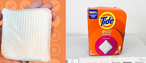 Tied Laundry Detergent Sheet Products منتجات منظفات الغسيل المربوطة
