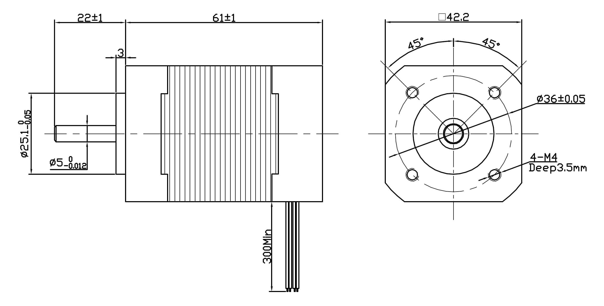 brushless dc motor with encoder Motor DC sense escombretes amb codificador