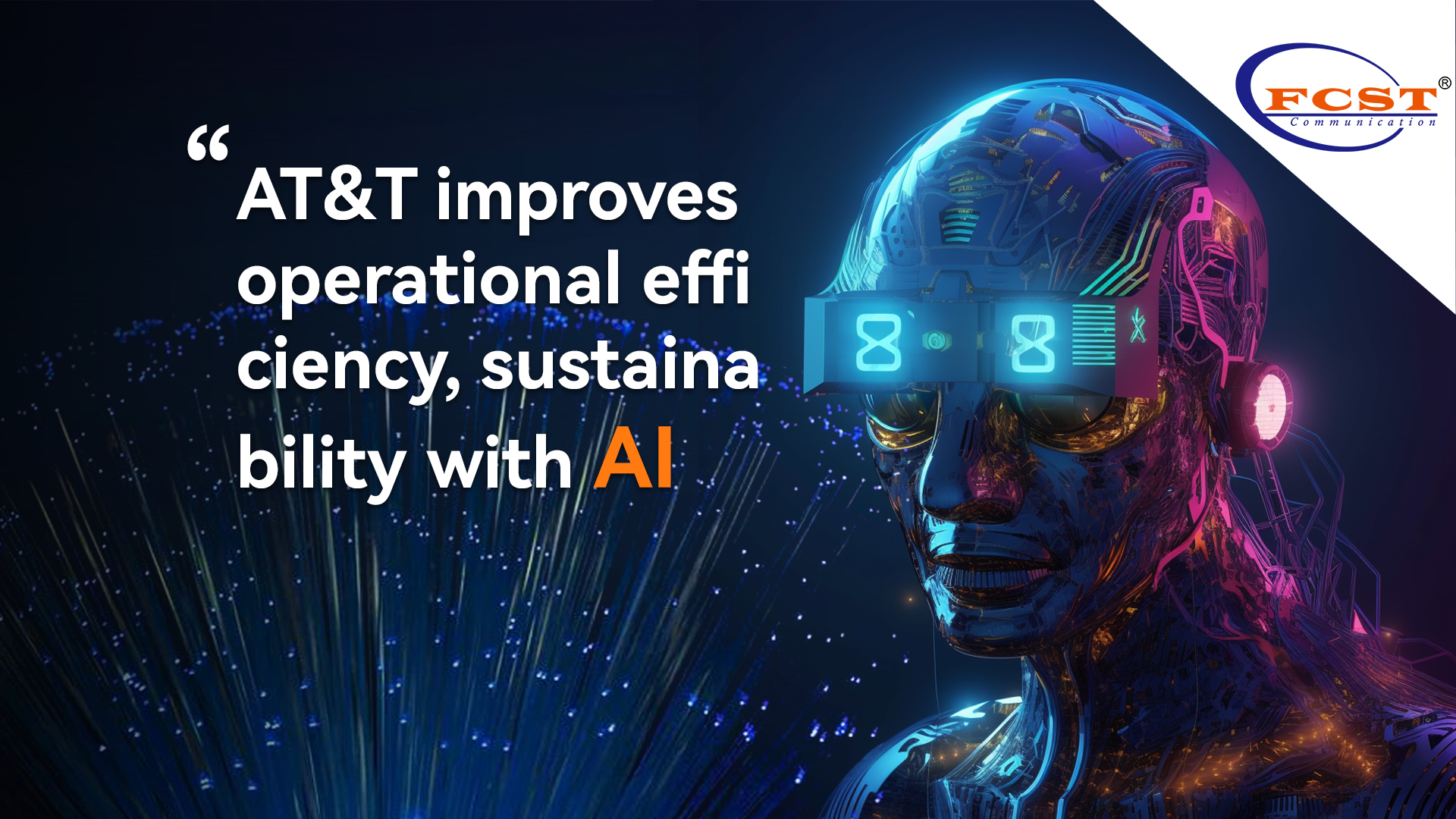 A AT&T melhora a eficiência operacional, sustentabilidade com IA