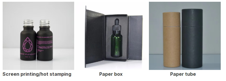 Glass essential oil bottle service خدمة زجاجة الزيت العطرية الزجاجية