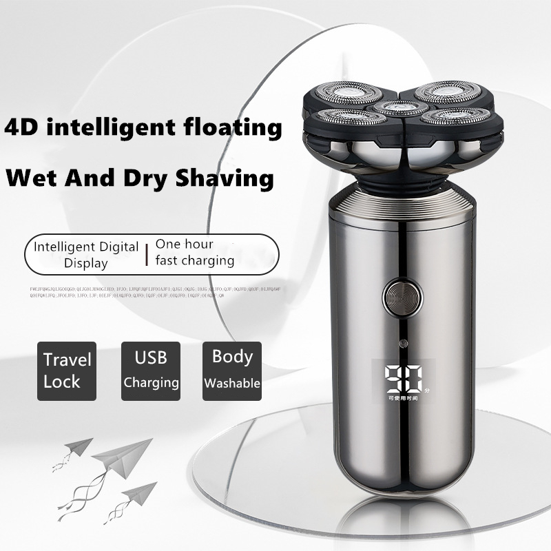 Shaving Razors Professional Bald Head Rechargeable Washable Best Men Hair Electric Waterproof Shaver Cordless