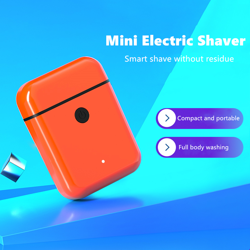 Mini Portable Waterproof USB Rechargeable Cordless Electric Triple-blade Shaver