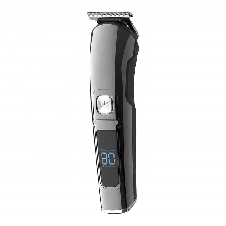 Multi Functional Hair Trimmer Professional 6 in 1 Electric Hair Clipper Cutting Set with Led Display