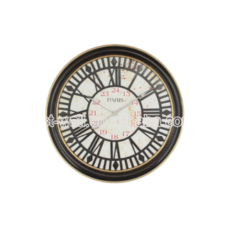 Affordable Price OEM Service Vintage Old Style Single Face Round Wall Clock
