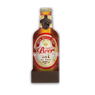 Brand New New Design Craft Art Aircraft Bottle Shape Beer Bottle Opener