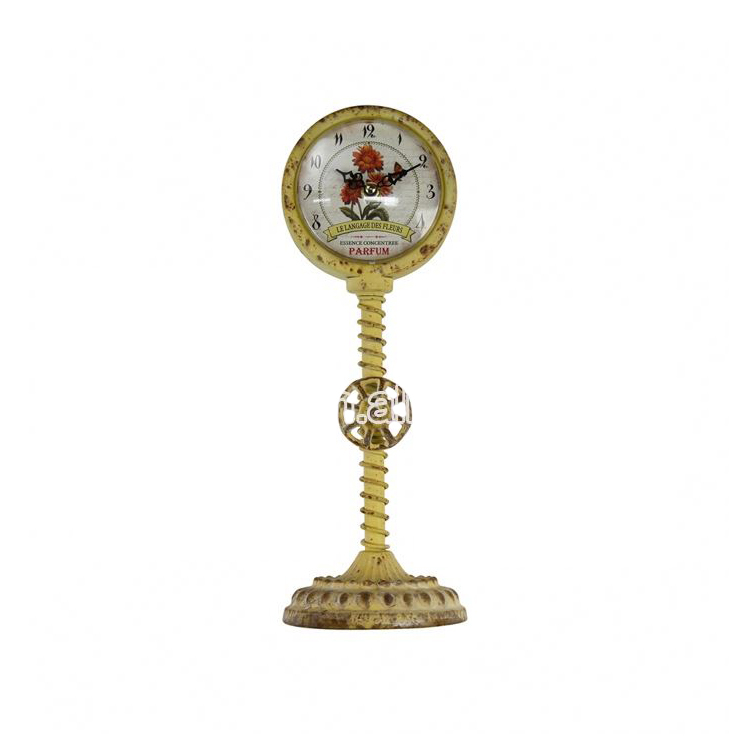 Promotion Simple Design French Country Style Table Clock Custom Color