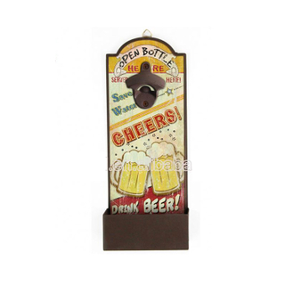 High Quality Simple Design Handmade Custom Bottle Opener Fridge Magnet