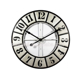 Cheap Prices Sales Custom-Tailor Iron Sea Shell Wall Decal Sticker Clock