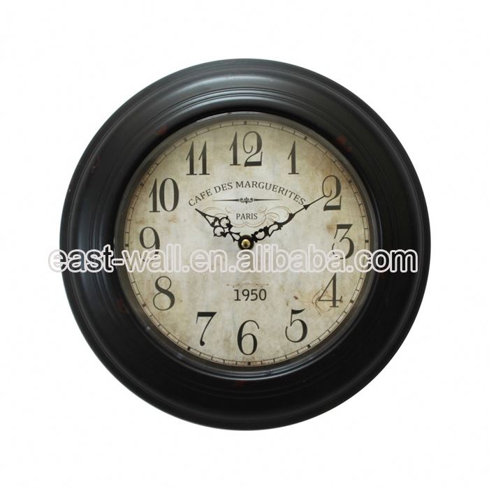 Wholesale Custom Printing Logo 3D Linden Wall Clock