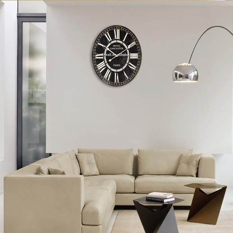 Affordable New Design Black Popular Promotional Digital Wall Clock