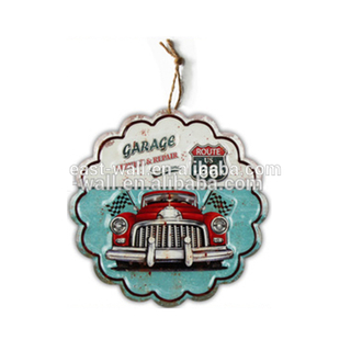 Wholesale Vintage Round Shape Car Metal Letters