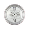 EA6442 Factory Direct Custom Glass Decorative White Wall Clock