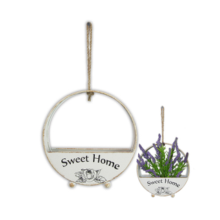 New Product Hot Sale Flower Half Round Hanging Wall Flower Basket