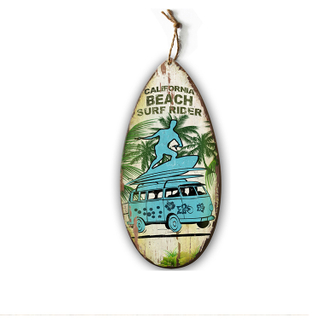 Wholesale Printing Custom Decor Vintage With Hemp Rope Plaque