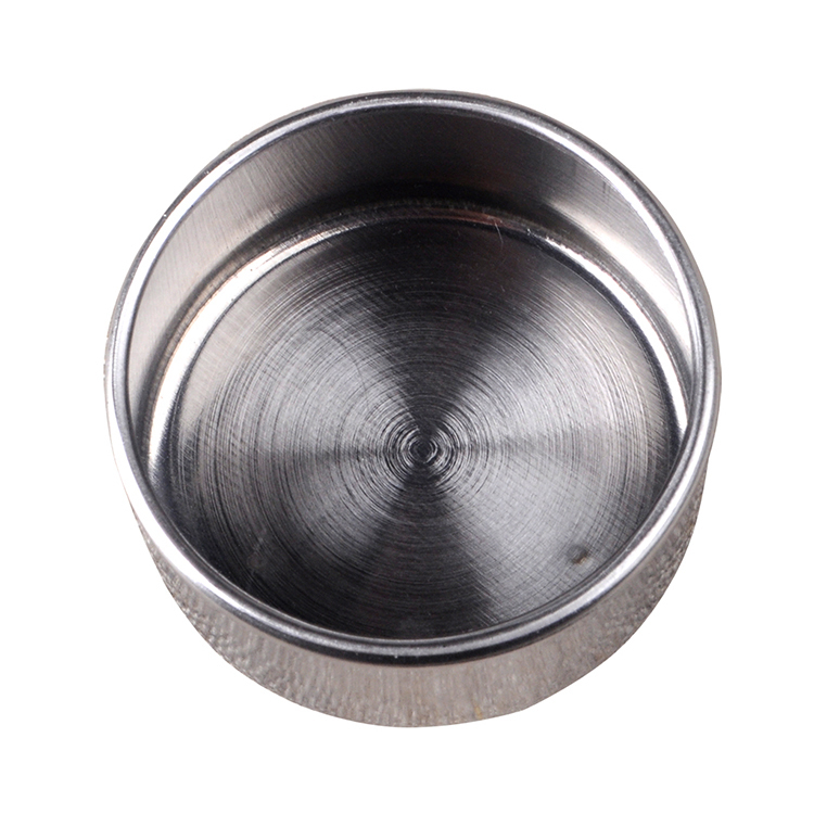 Single Cup Stainless Steel Dipper Plastic Cover Dia. 4cm