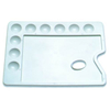 9 Well Rectangular Plastic Palette 30x22cm