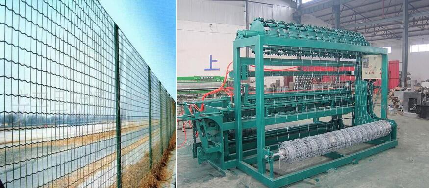 High quality Grassland fence machine