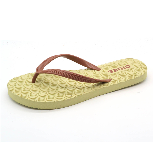 Pas cher En Gros Style Rétro Semelle De Massage PE Confortable Femmes Sandales Tongs AH-8P025-Fleurs