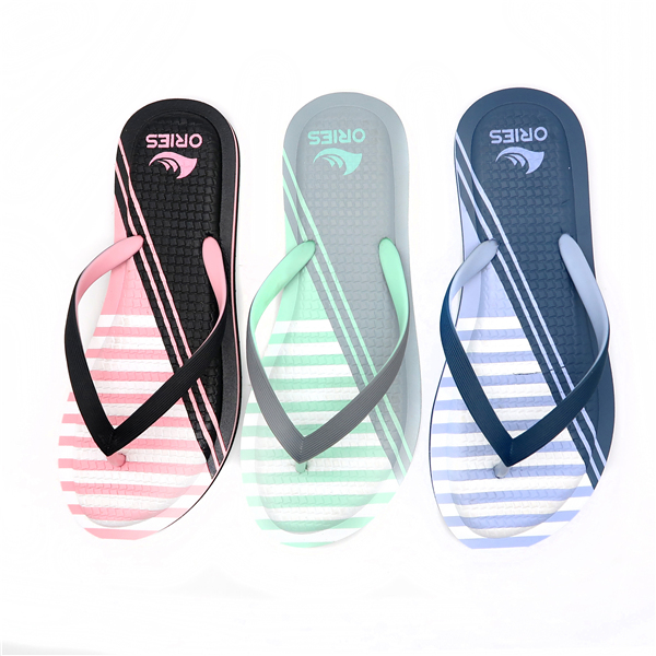 Talla eléctrica de patrón único en plantilla EVA Cool Man Sandal zapatillas AH-8E016 -Ories