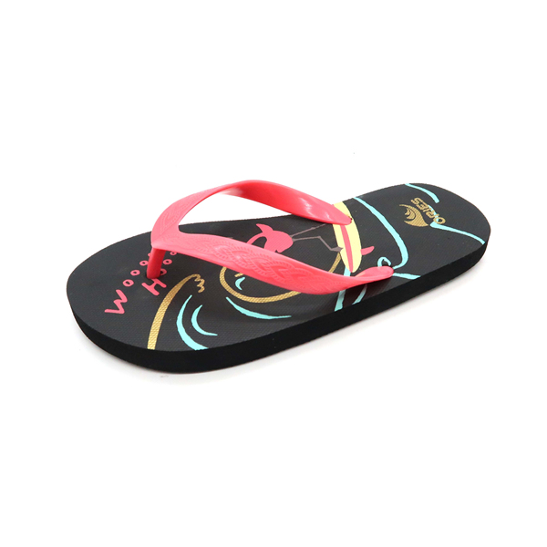 Mode Durable Personnalisé Plage Coloré Chic Décontracté Hawaii Tropical Style Pantoufles Flipper Flops Sandales