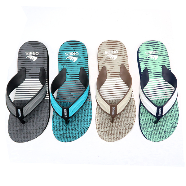 Chanclas al por mayor para hombres cómodos respirables del logotipo de encargo AH-8E059 -Ories