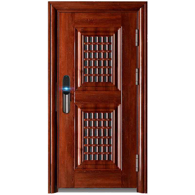 Israel Open Style Steel Security Door 