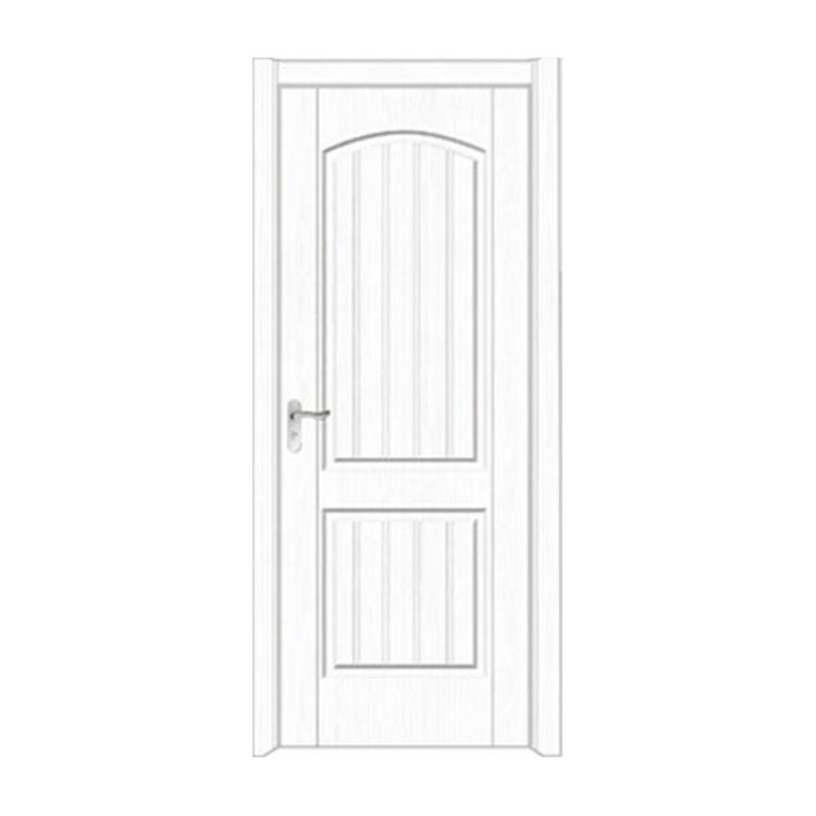 FPL-4003 White Wooden Door Design PVC Wooden Door