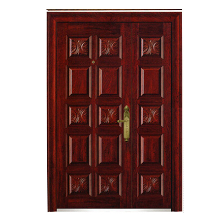 FPL-Z70288 Double Leaf Steel Metal Armored Door
