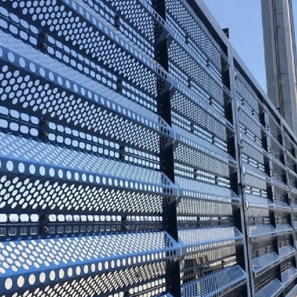 Perforated Metal Windbreak Wall Panel Perforated Metal Windbreak Wall Panel
