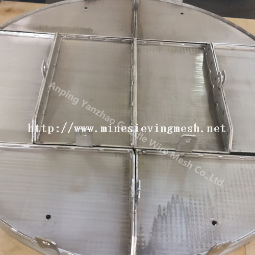 Catalyst support grid