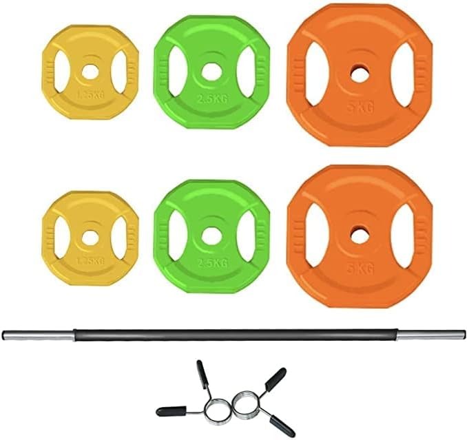 Complete Studio Barbell Set for Group Fitness & Cardio Pump1 Täielik stuudiokangikomplekt rühmatreeningu ja kardiopumba jaoks1