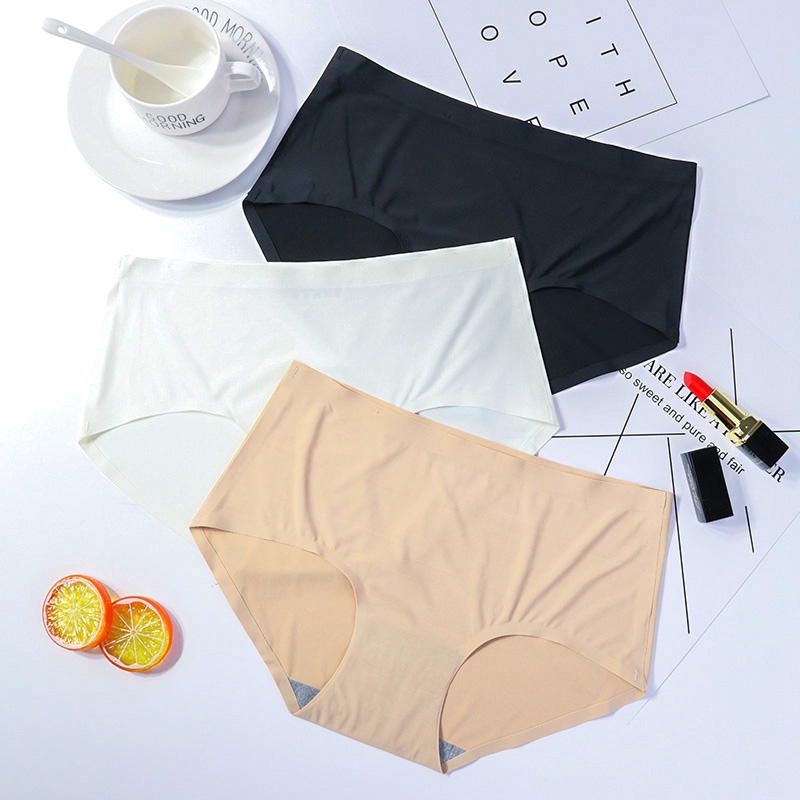 Laser Cut Lady Seamless Secret Fashion Panty Breathable Underwear