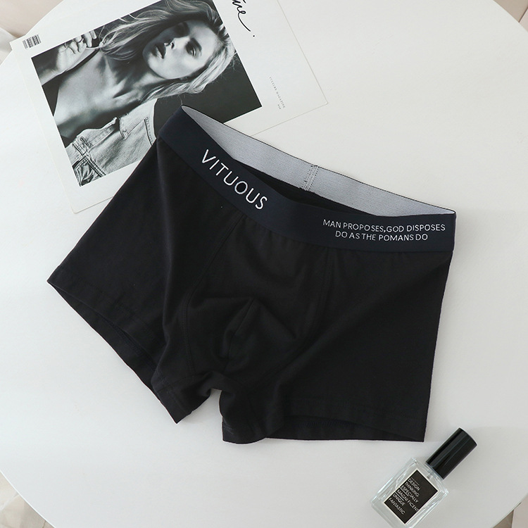 Custom breathable plus size comfortable Cotton boxer para hombres briefs men underwear boxer