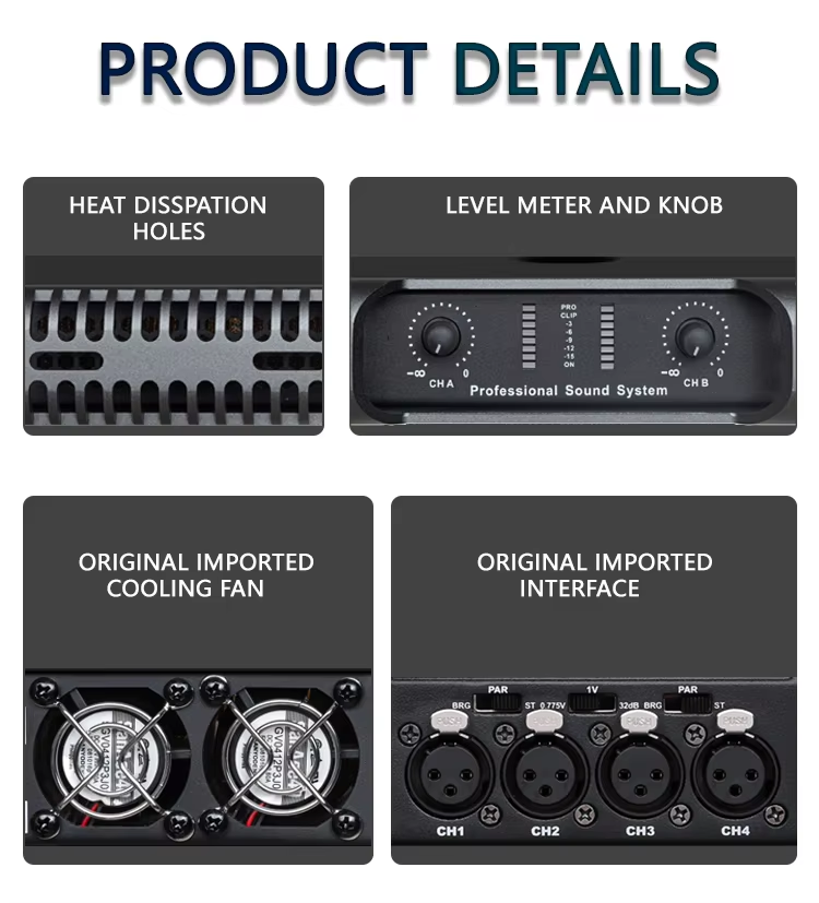 professional subwoofer amplifier professioneller Subwoofer-Verstärker