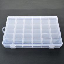 36 Grids Plastic Organizer Box 27.5x17.5x4.5cm